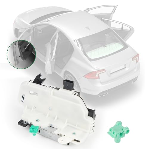 Image of Front Left Driver Side Latch Lock Power Door Latch Actuator Compatible with Ford Explorer Taurus F150 2009-2019 Lincoln MKS 2009-2016 Replace 937-628 7T4Z7821813C 9S4Z5421813A