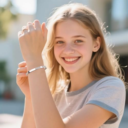 Image of Bracelets Gifts for Teen Girls Birthday Gifts for Granddaughter Daughter Jewelry Confirmation First Communion Christmas 6 8 10 12 14 16 Year Old Teenage Tween Teens Girl