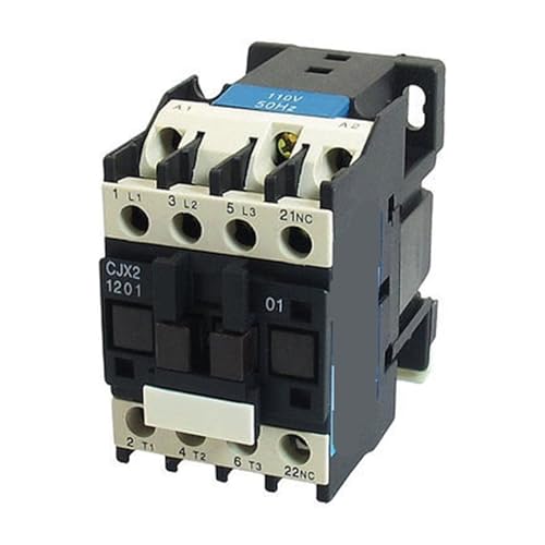 Contacteur AC triphasé évite surchauffe moteur rail DIN 110V