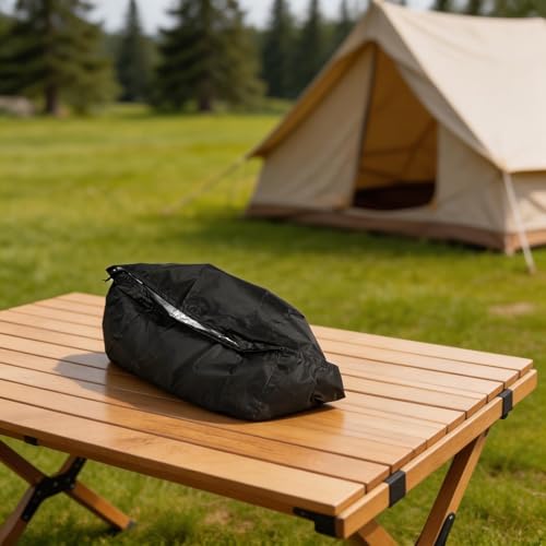 Funda para proyector, protección impermeable de tela Oxford contra sol, lluvia y polvo, estuche para almacenamiento al aire libre para sistemas de entretenimiento en casa, 35x35x22cm (A) miniatura 3