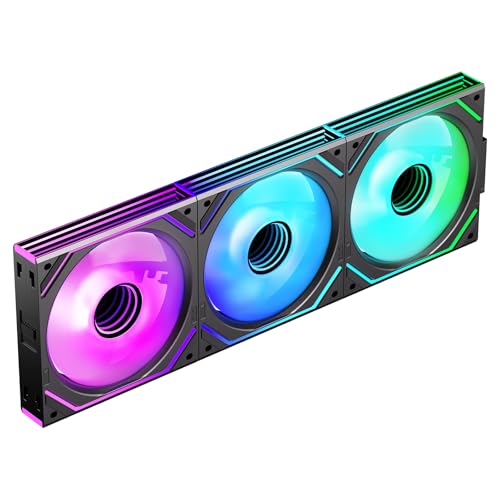 Il ventilatore della cassa Jungle Leopard Interstellar-V2 non è solo potente, ma dispone di un numero illimitato di specchi su entrambi i lati e di 24 perline di luce LED integrate che supportano 16,8 milioni di effetti di luce ARGB per offrire agli utenti un'esperienza visiva definitiva. Inoltre è compatibile con Asus Aura Sync, Gigabit RGB Fusion e Mystic RGB Sync.
