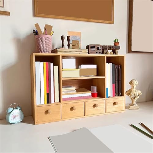 Estantería de madera: ordena espacios pequeños con su mesa multiusos abierta 3
