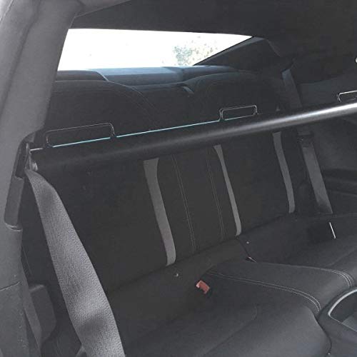 Cipher Auto - Black Racing Harness Bar fits 2016 + Chevy Camaro CPA5022HB-BK