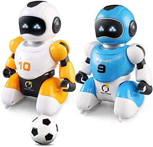 SoccerBot RC Robot Remote Control Soccer Game for Kids Tackle, Dribble & Shoot Football Toys for Boys & Girls USB Rechargeable (1 PCS)