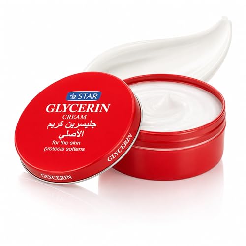 SZ STAR Pure Glycerin Cream 250g Deep Moisturizing & Skin Softening Face and Body Cream For Dry Rough & Sensitive Skin Hydrates Soothes & Restores Radiance