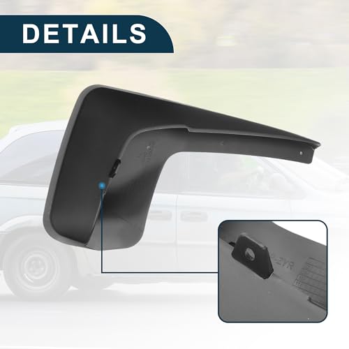 Image of Mud Flap Splash Guard for Dodge Grand Caravan 2011-2016 Durable | Front & Rear Side Mudflaps with Mount Accessor 1 Set