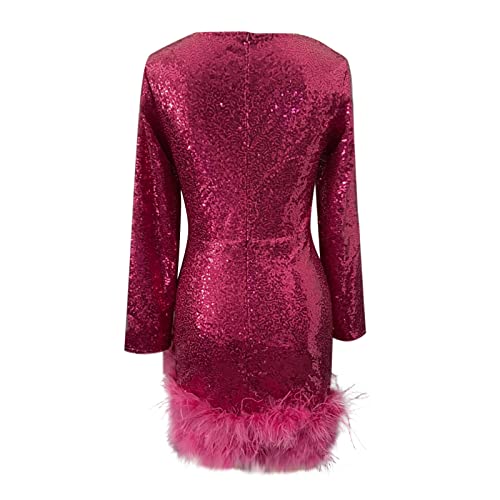 Jupe en velours marron paillettes pour sublimer vos courbes en soirée