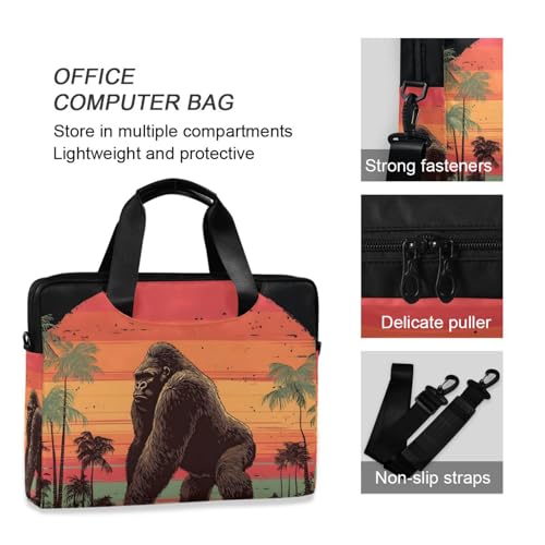 Bolso Vintage para Laptop con Multi-Bolsillos 13-16 pulg miniatura 6