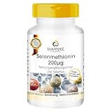 Selen Tabletten - 200mcg - Selenmethionin - vegan - 250 Tabletten - schluckfreundlich | Warnke Vitalstoffe - Deutsche Apothekenqualität