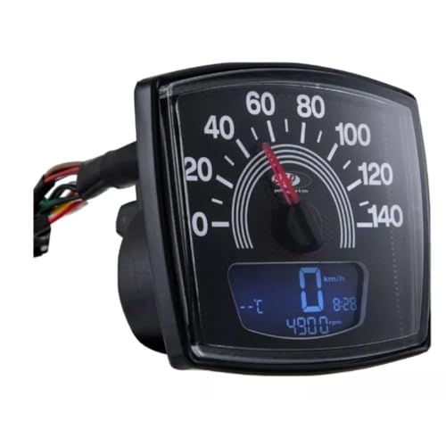 CONTACHILOMETRI DIGITALE SIP 2.0 CARBONIO KOSO 140 KM/H PER VESPA 50 SPECIAL