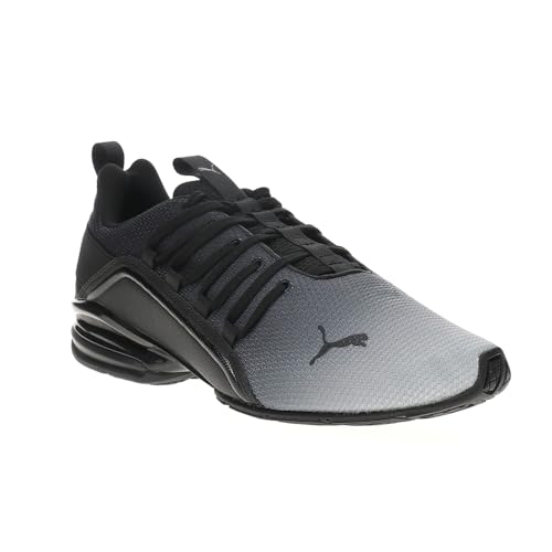 PUMA Mens Axelion Fade 2.0 Running Sneakers Shoes - Grey - Size 10.5 M2