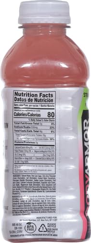 BODYARMOR Flash IV Strawberry Kiwi Electrolyte Beverage, 20 Fl Oz