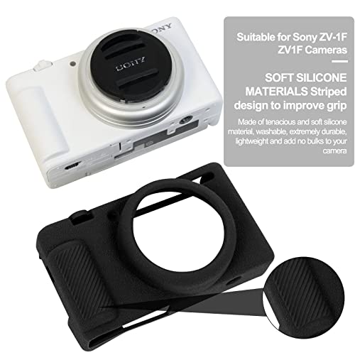 Funda Easy Hood para cámara Sony ZV-1F de silicona negra miniatura 2
