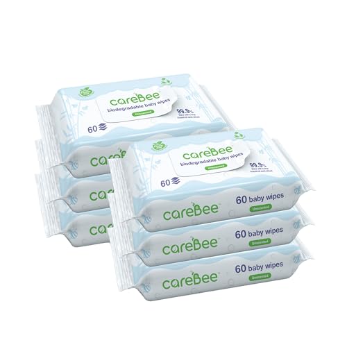 CareBee 99.9% Water Baby Wipes | Biodegradable, Plant-Based & Plastic-Free