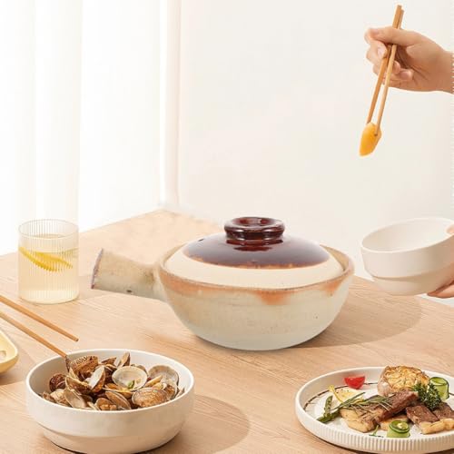 Marmite en céramique haute température 500 ml pot soupe bibimbap - 8