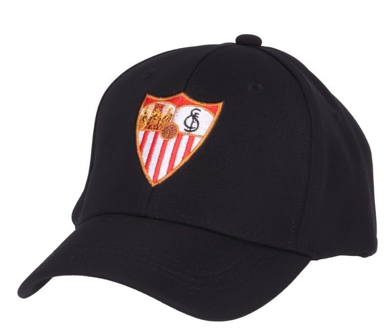 Casquette Séville noire adulte ajustable pour se protéger du soleil