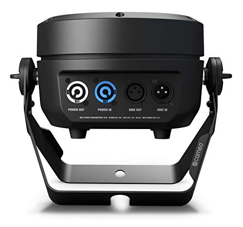 Cameo ROOT PAR 6-6 x 12 W RGBAW + UV PAR Scheinwerfer, OLED Display, schwarz