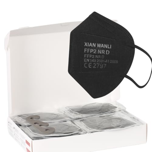 Tayogo 50 Mascherine FFP2 Nere Certificate CE 2797 – 5...