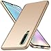 Produktbild Conie CP11223 Classic Plain Kompatibel mit Huawei P30, Hülle Basic Ultradünn Slim Cover Handyhüllen PC Bumper Schutzhülle für P30 Case Gold
