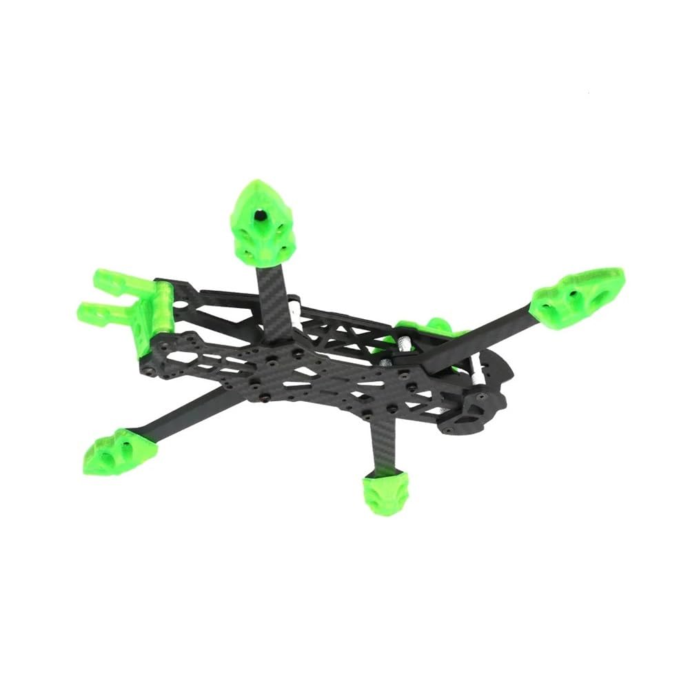 Adatto for FPV Racing Drone RC Quadcopter fai da te Freestyle con parti stampate Kit telaio da 5 pollici 240 mm Braccio in fibra di carbonio 3K da 5 mm(Frame only)