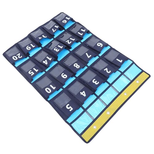 Sac rangement téléphone portable et calculatrice CONGARTENO avec pochette numérotée pratique