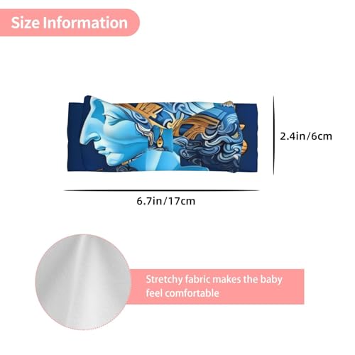 Love Goddess Baby Bow Headband, Soft Baby Bow Hair Accessory For Newborn Babies, Toddlers, Kids.3