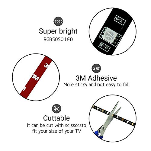 Cinta LED RGB Wi-Fi Inteligente, Control por App y Música 10 m miniatura 6