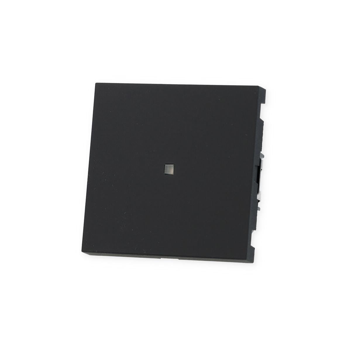 GIRA 5171005 KNX Taster, Wippe 1fach, System 55, Mattschwarz