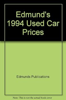 Mass Market Paperback Edmund's 1994 Used Car Prices Book