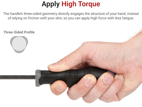 Image of TEKTON 9 mm High-Torque Black Oxide Blade Nut Driver | 26887 | Made in USA
