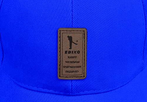 Image of solid plain unisex cotton caps free size adjustable casual look stylish cap