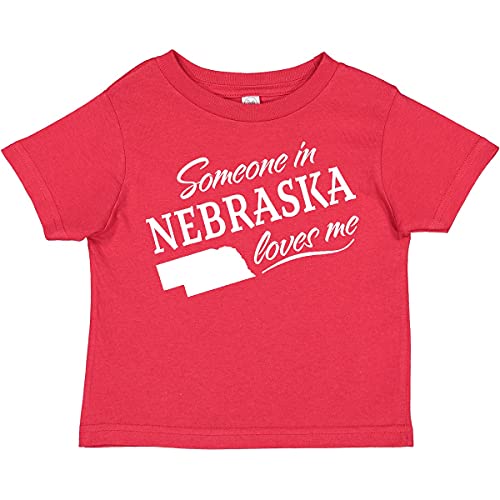 inktastic Someone in Nebraska Loves Me Toddler T-Shirt
