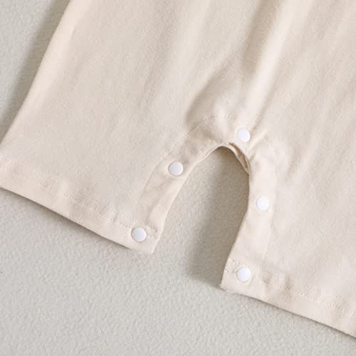 Bagilaanoe FL-US40-RV-G391A4 Summer Outfit One Piece Clothes Infant Newborn Baby Boy Romper Jumpsuit Short Sleeve Bodysuit Overalls Patchwork Shirt  thumb #4