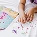 Melissa & Doug Puffy Sticker Activity Book: Mermaids - 65 Reusable Stickers - FSC Certified