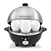Maxi-Matic EGC-508 Easy Electric Egg Poacher, Omelet & Soft, Medium, Hard-Boiled Measuring Cup Included, 7 Capacity, Stainless Steel