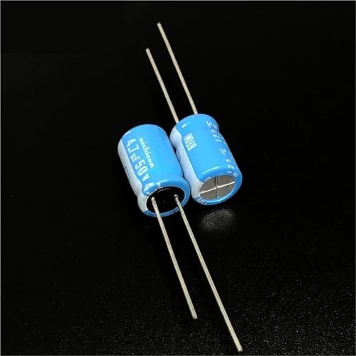 Condensateur électrolytique 50V 4.7uF élimine le bruit électrique des circuits imprimés 8x11.5mm