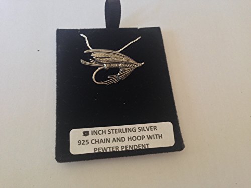 Pendentif en argent sterling 925 F29 Grande Fly avec boîte cadeau