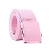 Produktbild Huihong Herren Damen Gürtel Mode Automatische Schnalle Nylon Gürtel Fans Leinwand Gürtel (Rosa)