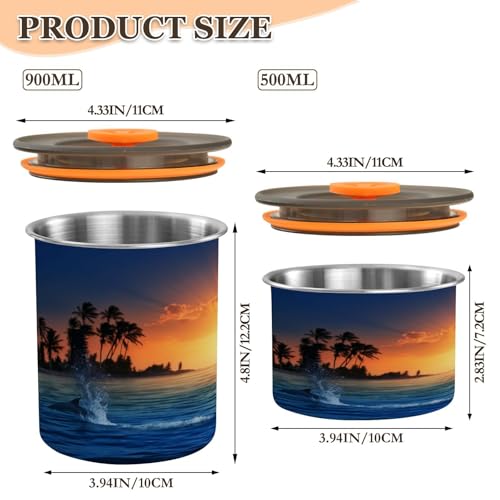 Contenedor Kigai para café de acero inoxidable 30 oz miniatura 2
