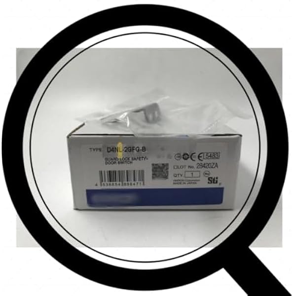 New In Box safety door switch D4NL-2GFG-B One year warranty LCHSZLG