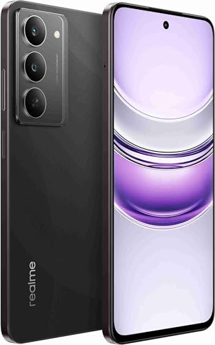Image of realme 14x 5G (Crystal Black, 8GB RAM, 128GB Storage) | Dimensity 6300 | 6.67 inch 120Hz HD+ | 6000mAh, 45W | IP69