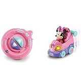 Vtech 80-514704 TUT Baby Flitzer RC Babyspielzeug, Spielzeugauto, ferngesteuertes Auto, Minnie Maus, Pink