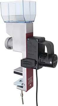 Kitchen Crop Grain Mill Wheat Flour Grinder, Stainless Steel Metal Burrs Deluxe Grain Mill + The Motor