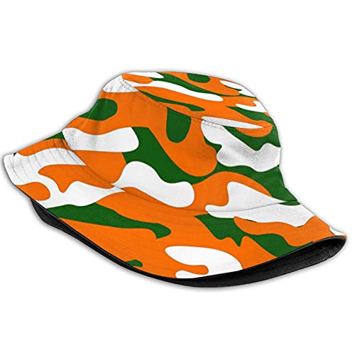 Camo Bucket Hat For Women Men Unisex, Double-Side-Wear Reversible Sun Hat, Packable Outdoor Fisherman Hat Summer Travel Beach #TOP1