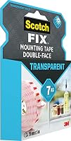 Scotch-FIX Doppelseitiges Klebeband Transparent, 1 Rolle (19 mm x 5 m) – Ansicht 4