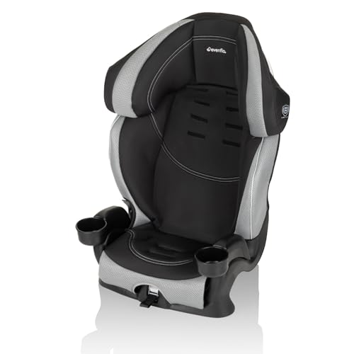 Evenflo Chase LX Harnessed Booster Car Seat (Jameson Gray) - Thumbnail 6