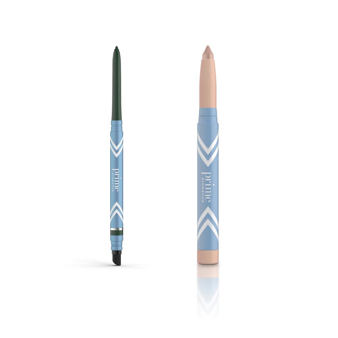 PRIME PROMETICS PrimeEyes Glide Eyeliner emerald PrimeEyes Brightener estrella