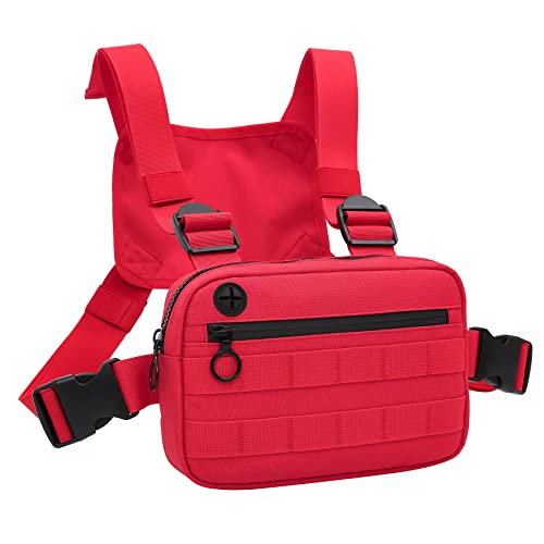 Muserise Outdoor Brusttasche rot