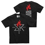 WWE Authentic Wear Seth Rollins Ignite The Will Youth T-Shirt Black Medium