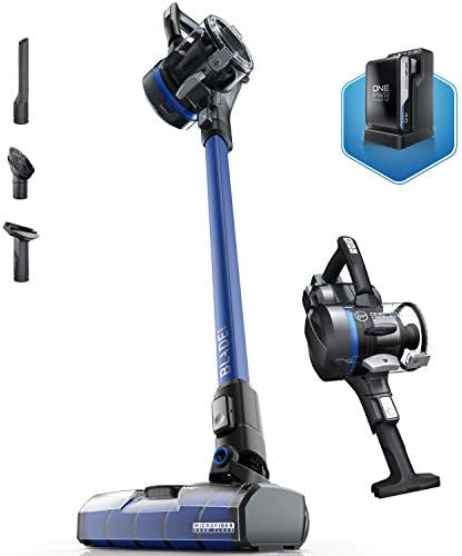 Hoover ONEPWR Blade Max Hard Floor, Cordless Stick Vacuum Cleaner, Lightweight, BH53353V, Blue